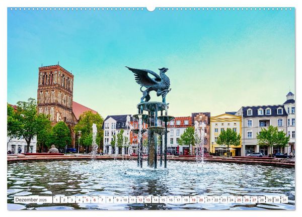 Produktbild: Hansestadt Anklam. Das Tor zur Insel Usedom (Wandkalender 2026 DIN A2 quer), CALVENDO Monatskalender