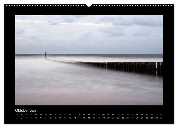Produktbild: An der Nordsee (hochwertiger Premium Wandkalender 2026 DIN A2 quer), Kunstdruck in Hochglanz