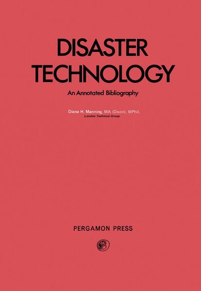 Produktbild: Disaster Technology