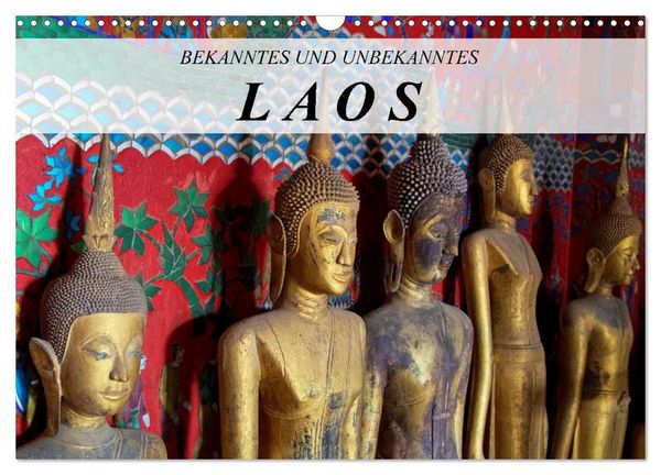 Produktbild: Bekanntes und Unbekanntes Laos (Wandkalender 2027 DIN A3 quer), CALVENDO Monatskalender