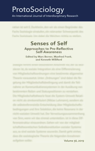 Produktbild: Senses of Self: Approaches to Pre-Reflective Self-Awareness