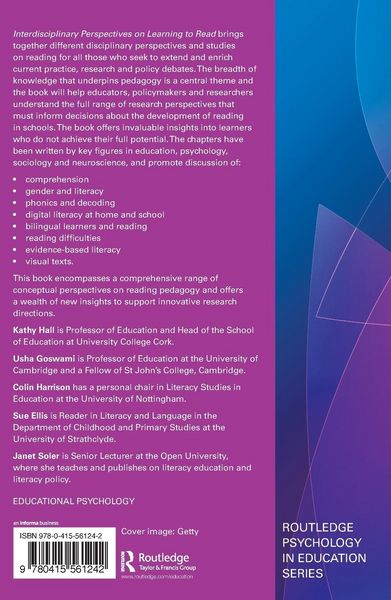 Produktbild: Interdisciplinary Perspectives on Learning to Read