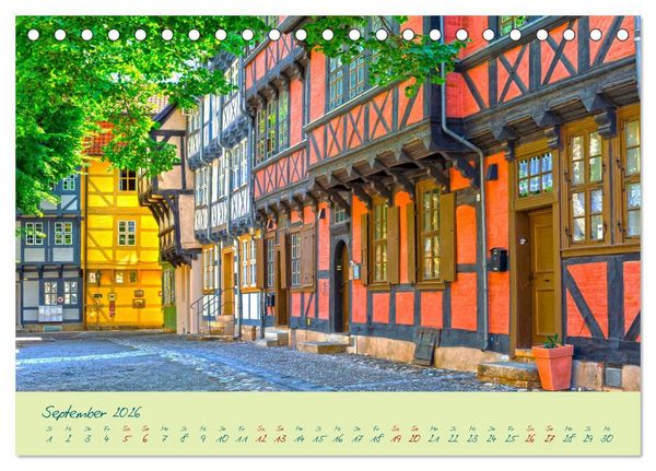 Produktbild: Harz Natur pur und Weltkulturerbe (Tischkalender 2026 DIN A5 quer), CALVENDO Monatskalender