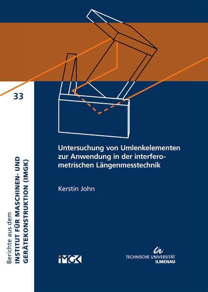 Produktbild: Untersuchung von Umlenkelementen zur Anwendung in der interferometrischen L&auml;ngenmesstechnik