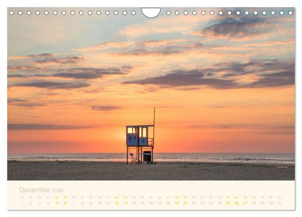Produktbild: Traumstr&auml;nde der Nordsee (Wandkalender 2026 DIN A4 quer), CALVENDO Monatskalender