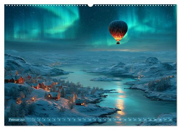 Produktbild: Vom Wind getragen (Wandkalender 2027 DIN A2 quer), CALVENDO Monatskalender