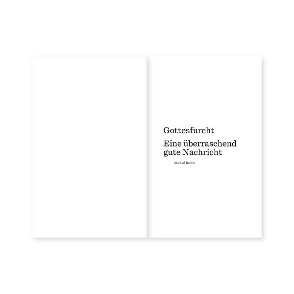 Produktbild: Gottesfurcht
