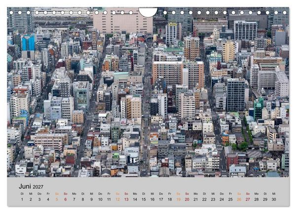 Produktbild: Tokio. Die faszinierende Metropole Japans (Wandkalender 2027 DIN A4 quer), CALVENDO Monatskalender