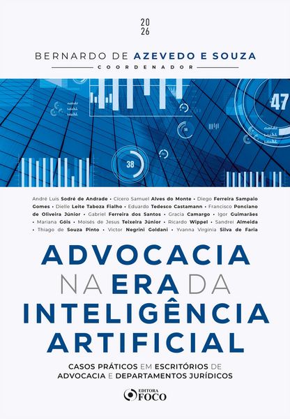 Produktbild: Advocacia na Era da intelig&ecirc;ncia artificial: casos pr&aacute;ticos em escrit&oacute;rios de advocacia e departamentos jur&iacute;dicos - 1ed - 2026