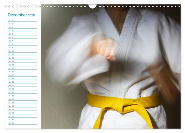 Produktbild: Kampfsport (Wandkalender 2026 DIN A3 quer), CALVENDO Monatskalender