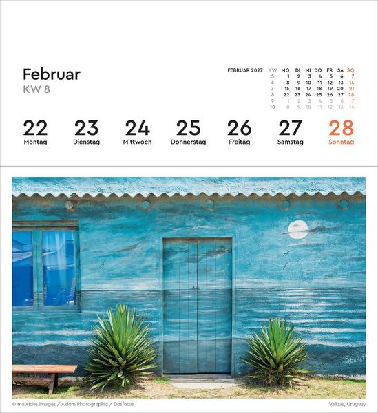 Produktbild: Urlaubsfeeling - KUNTH Postkartenkalender 2027