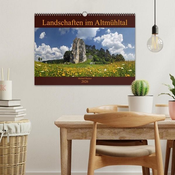 Produktbild: Landschaften im Altm&uuml;hltal (Wandkalender 2026 DIN A3 quer), CALVENDO Monatskalender