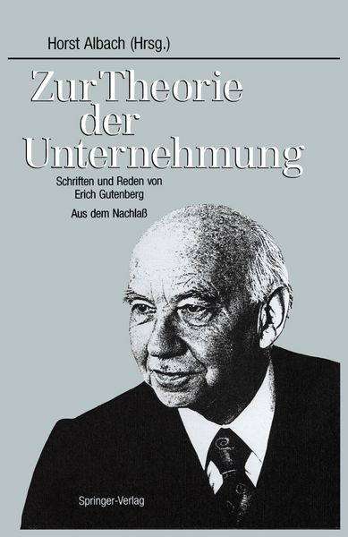 Produktbild: Zur Theorie der Unternehmung