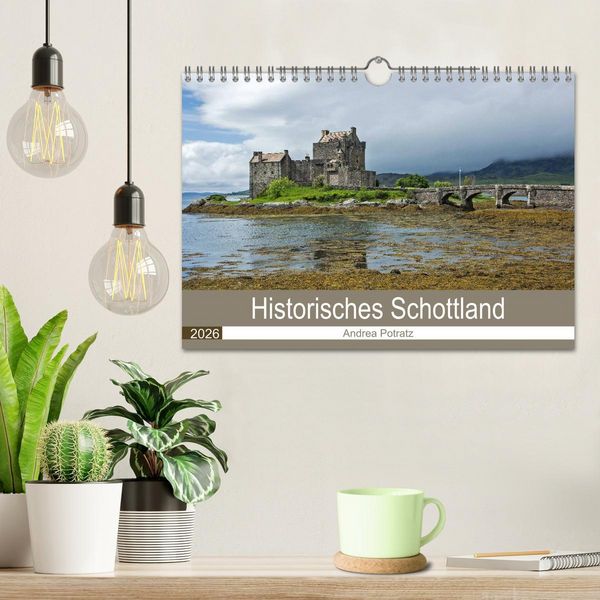 Produktbild: Historisches Schottland (Wandkalender 2026 DIN A4 quer), CALVENDO Monatskalender