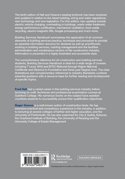 Produktbild: Building Services Handbook