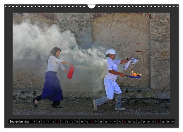 Produktbild: GSCHEIT BLED - Humorfotografie (Wandkalender 2026 DIN A3 quer), CALVENDO Monatskalender