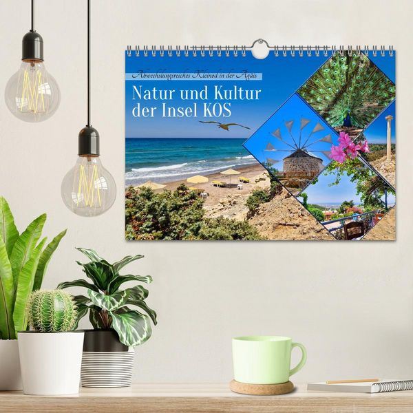 Produktbild: Natur und Kultur der Insel Kos (Wandkalender 2026 DIN A4 quer), CALVENDO Monatskalender