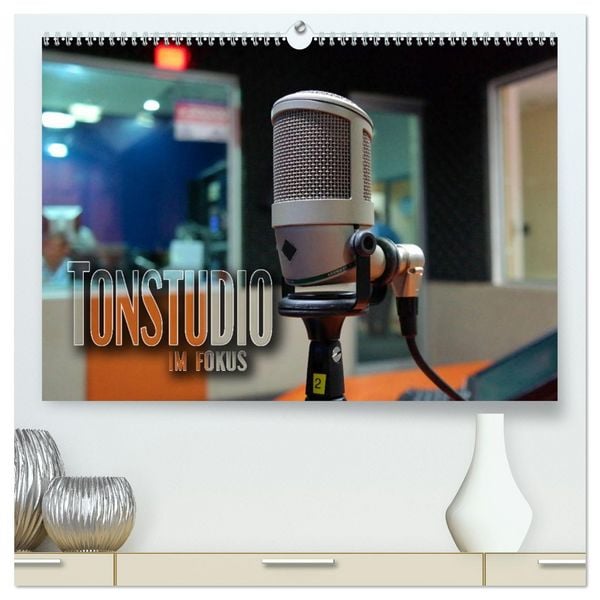 Produktbild: Tonstudio im Fokus (hochwertiger Premium Wandkalender 2026 DIN A2 quer), Kunstdruck in Hochglanz