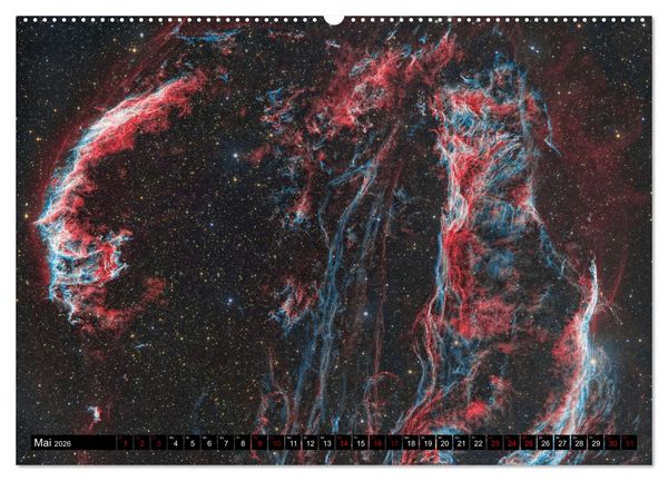 Produktbild: Deepsky 2026 (Wandkalender 2026 DIN A2 quer), CALVENDO Monatskalender