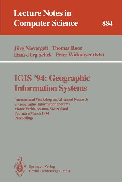 Produktbild: IGIS '94: Geographic Information Systems