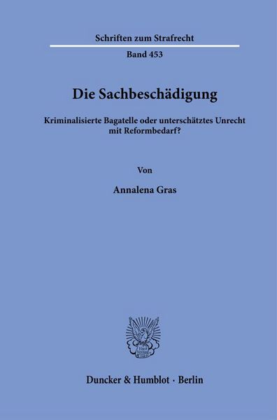 Produktbild: Die Sachbesch&auml;digung
