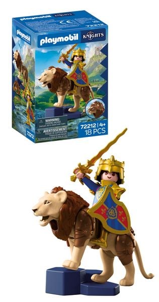 Produktbild: L&ouml;we mit goldenem Ritter
