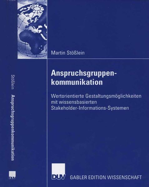 Produktbild: Anspruchsgruppenkommunikation