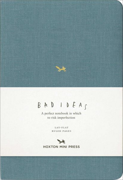 Produktbild: A Notebook for Bad Ideas (Medium / Blue / Lined)