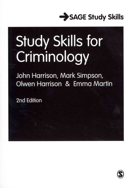 Produktbild: Study Skills for Criminology