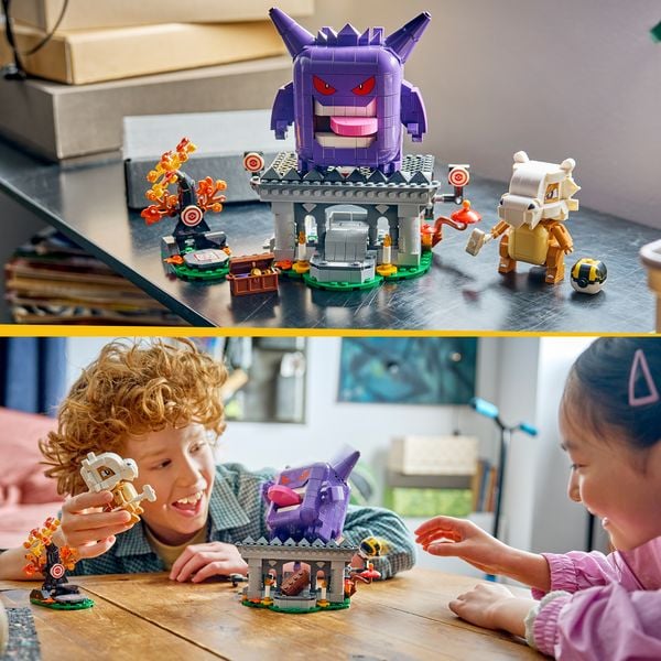 Produktbild: LEGO Pok&eacute;mon SMART Play: Tragossos und Gengars Gruselduell kompatibles Set 72166