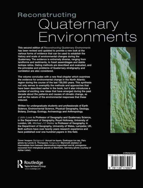 Produktbild: Reconstructing Quaternary Environments
