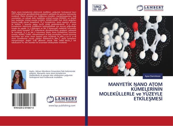 Produktbild: Manyet&iquest;k Nano Atom K&uuml;meler&iquest;n&iquest;n Molek&uuml;llerle Ve Y&uuml;zeyle Etk&iquest;le&iquest;mes&iquest;
