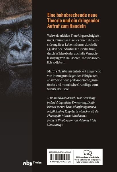Produktbild: Gerechtigkeit f&uuml;r Tiere