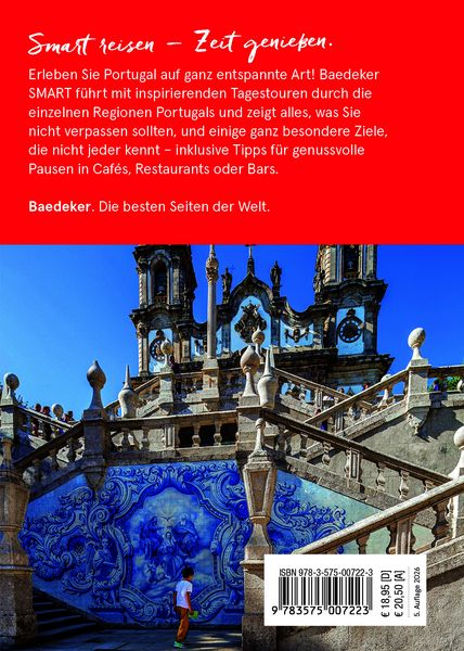 Produktbild: Baedeker SMART Reisef&uuml;hrer Portugal