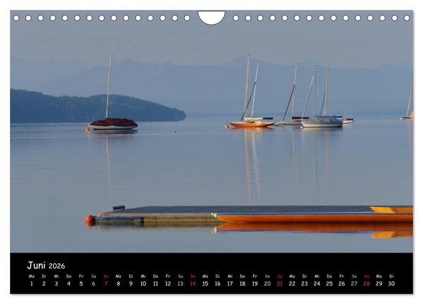Produktbild: Starnberger See - Silent Moments (Wandkalender 2026 DIN A4 quer), CALVENDO Monatskalender