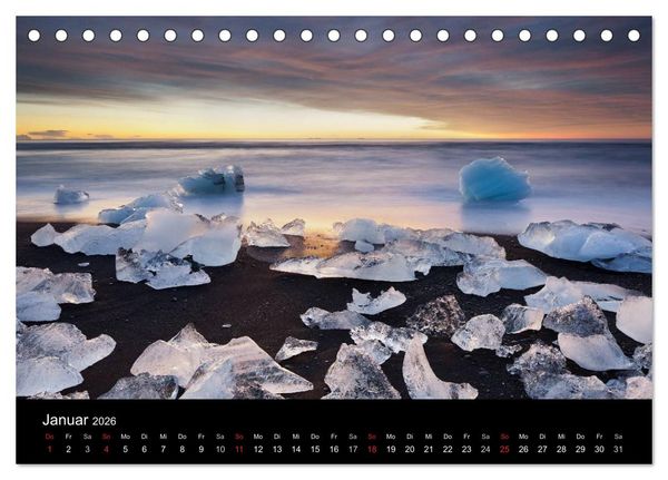 Produktbild: Landschaft im Licht (Tischkalender 2026 DIN A5 quer), CALVENDO Monatskalender