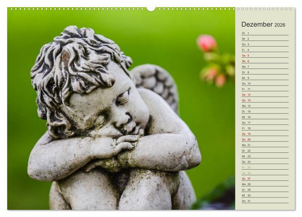 Produktbild: Engel - Begleiter f&uuml;r jeden Tag (Wandkalender 2026 DIN A2 quer), CALVENDO Monatskalender