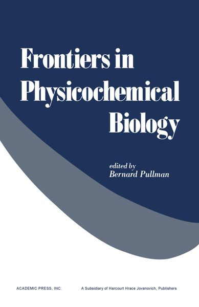 Produktbild: Frontiers in Physicochemical Biology