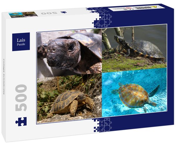 Lais Puzzle Collage Schildkröte 500 Teile
