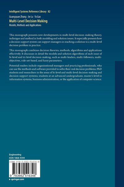 Produktbild: Multi-Level Decision Making