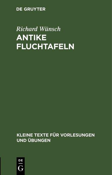 Produktbild: Antike Fluchtafeln