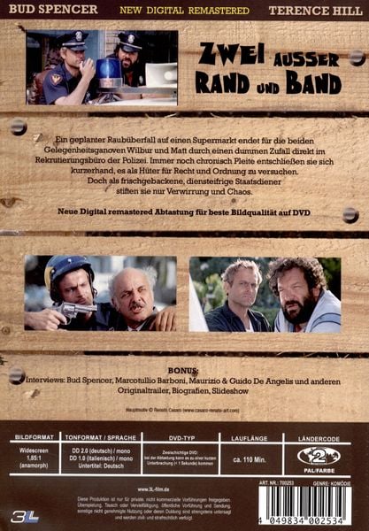 Produktbild: Zwei au&szlig;er Rand und Band - High Definition Remastered