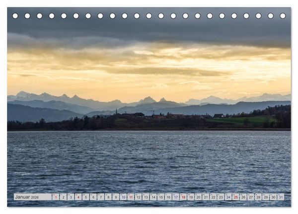 Produktbild: Der malerische Pf&auml;ffikersee (Tischkalender 2026 DIN A5 quer), CALVENDO Monatskalender