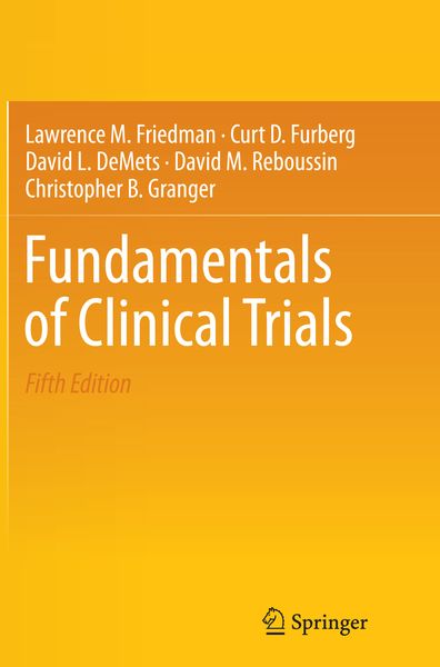 Produktbild: Fundamentals of Clinical Trials