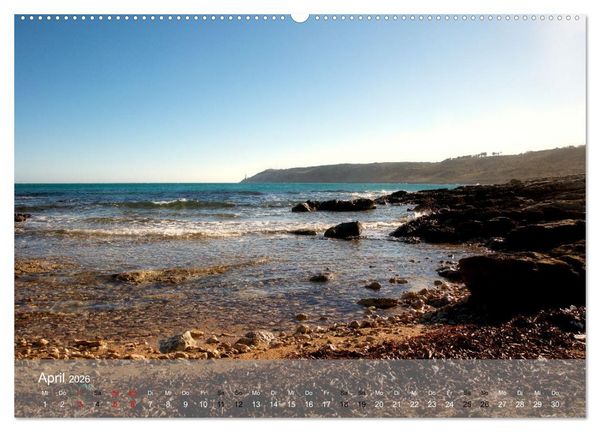 Produktbild: Der K&uuml;ste entlang im Salento (Wandkalender 2026 DIN A2 quer), CALVENDO Monatskalender