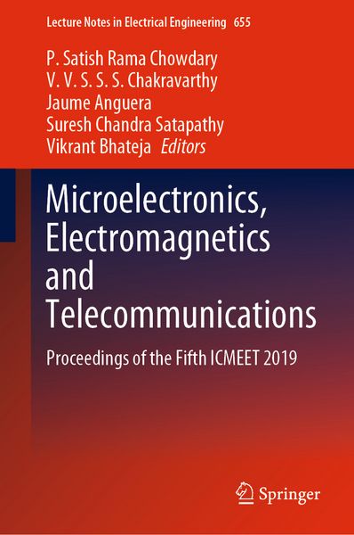 Produktbild: Microelectronics, Electromagnetics and Telecommunications