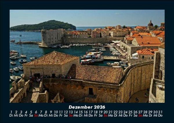 Produktbild: Kroatien 2026 Fotokalender DIN A5