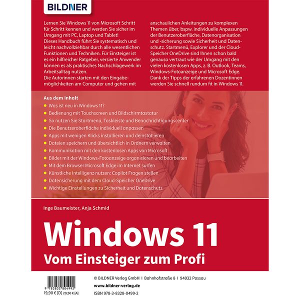 Produktbild: Windows 11 - Vom Einsteiger zum Profi