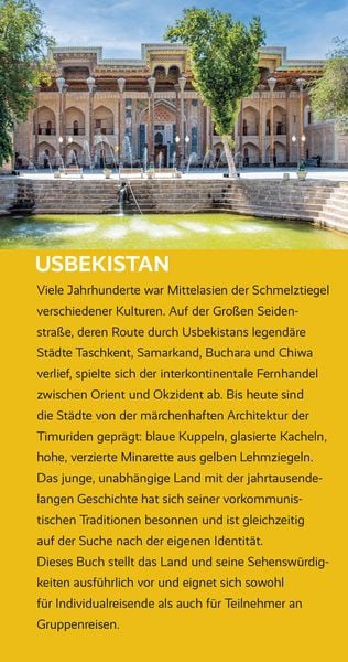 Produktbild: TRESCHER Reiseführer Usbekistan