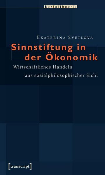 Produktbild: Sinnstiftung in der &Ouml;konomik